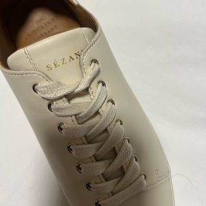 Sezane Jack Sneakers in Ecru US size 6